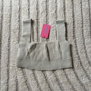 Edikted Knit Crop Top